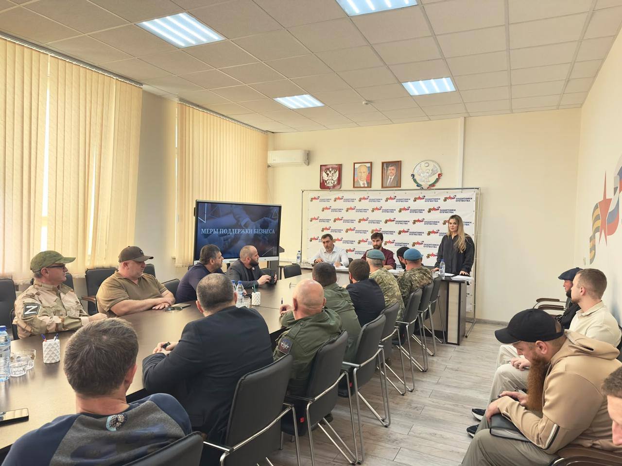 Фотография к новости «Центр «Мой бизнес» Дагестана продолжает работу по поддержке участников СВО.»